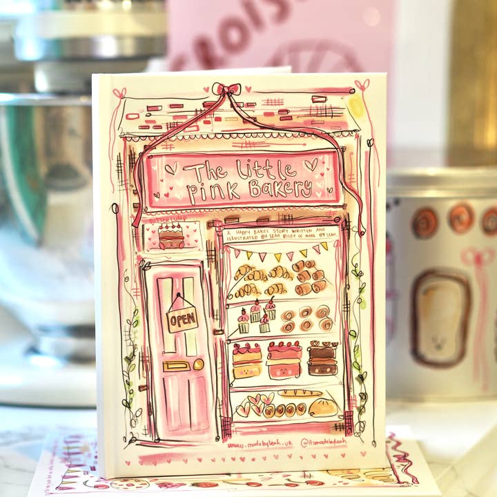 Made by Leah – wholesale Pre-school book (3–5) – ‘The Little Pink Bakery’ Children’s Book8