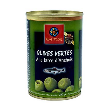 MONTPERAL Green Olive & Anchovy for wholesale by 123bonbon