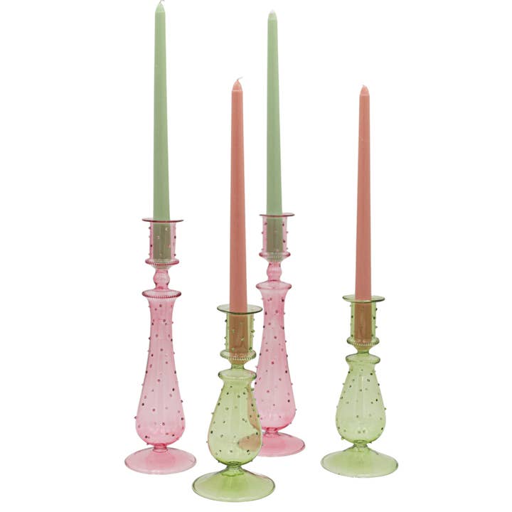 Ro’Table NYC - Wholesale Candle Holder - Olive Grove Dotty Candle Holder1
