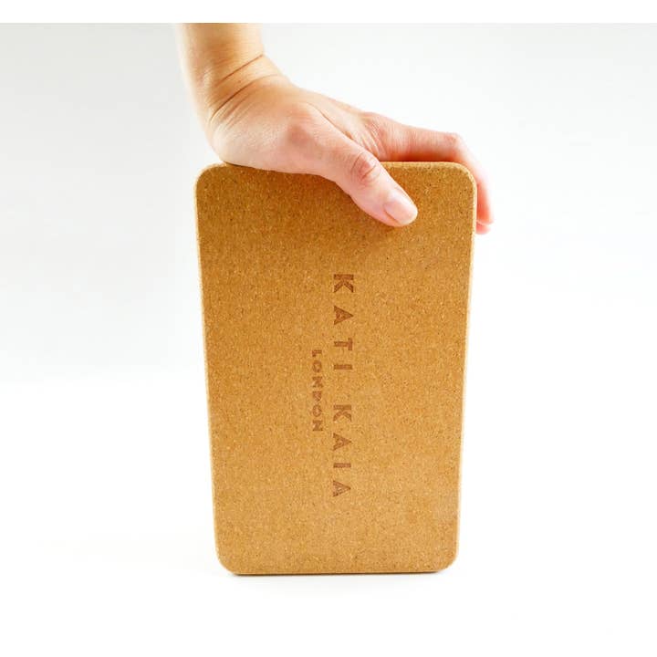 KATI KAIA - Wholesale Yoga Block/Bolster - Natural Cork Yoga Block1