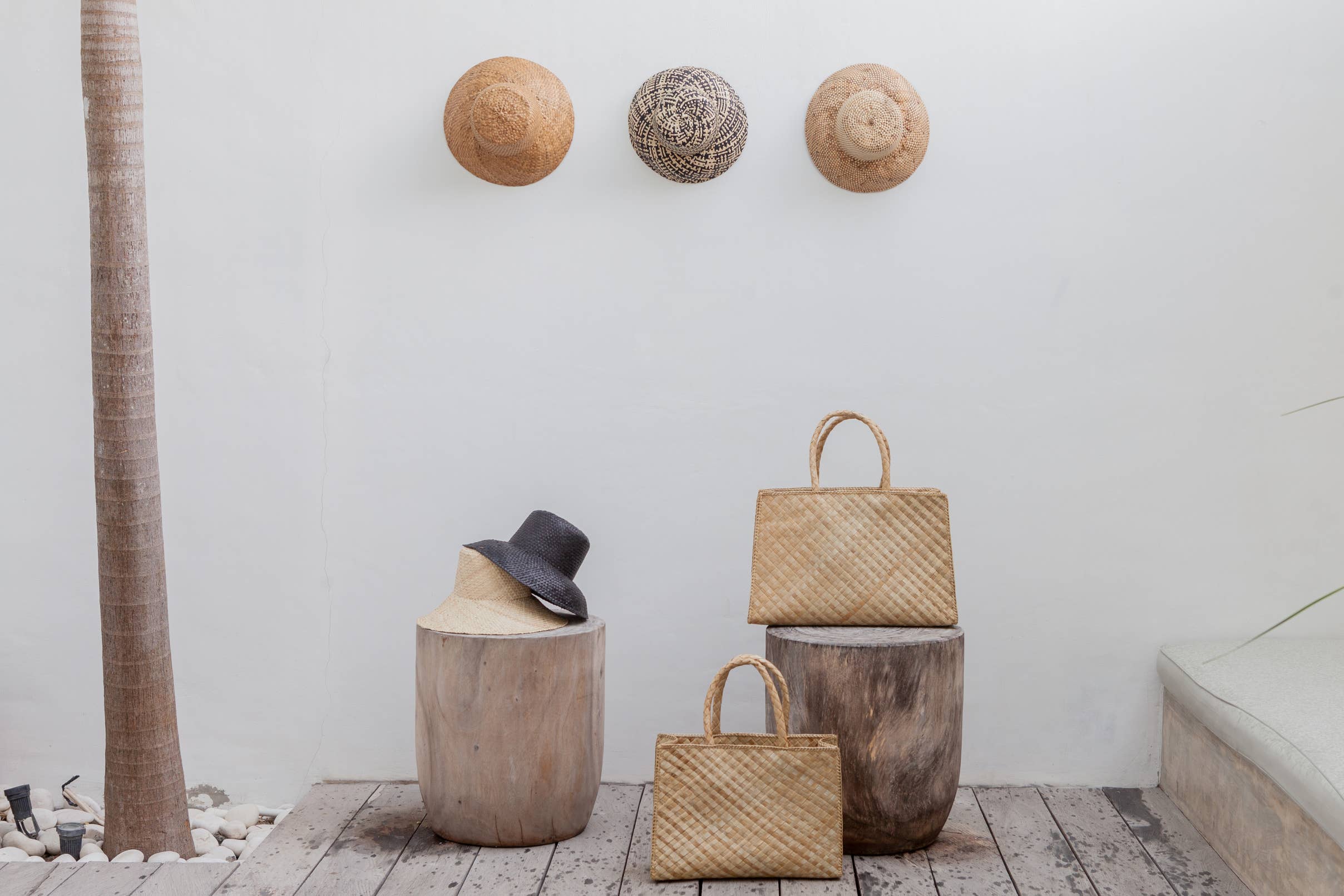 Village Thrive - Wholesale Bucket Hat - Women's - Woven Bucket Hat in Amber Ombre7