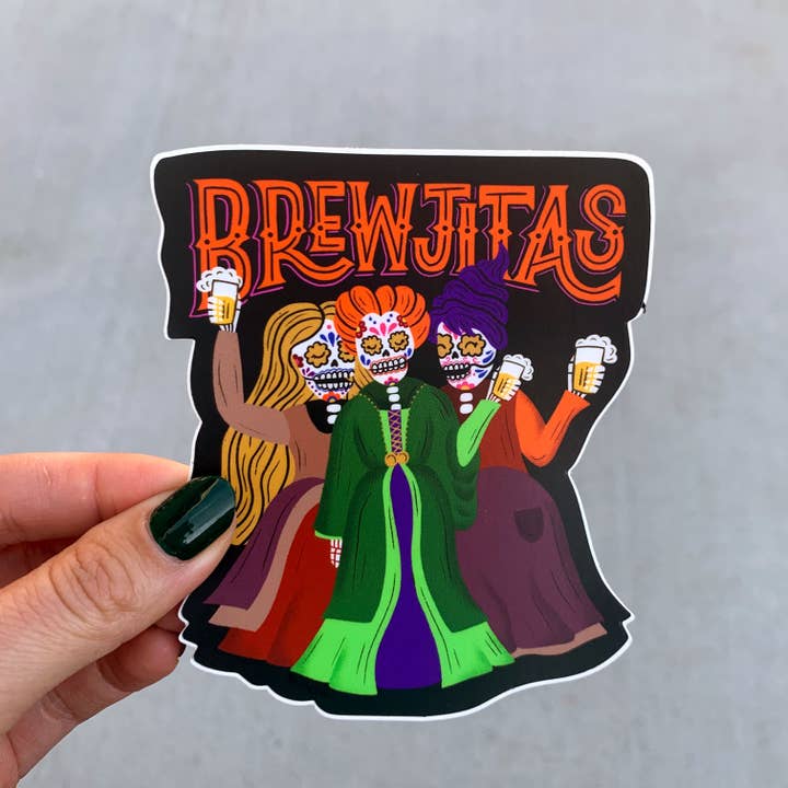 Brewjitas Sticker for wholesale by Pokidi Lab by Blanca Creative