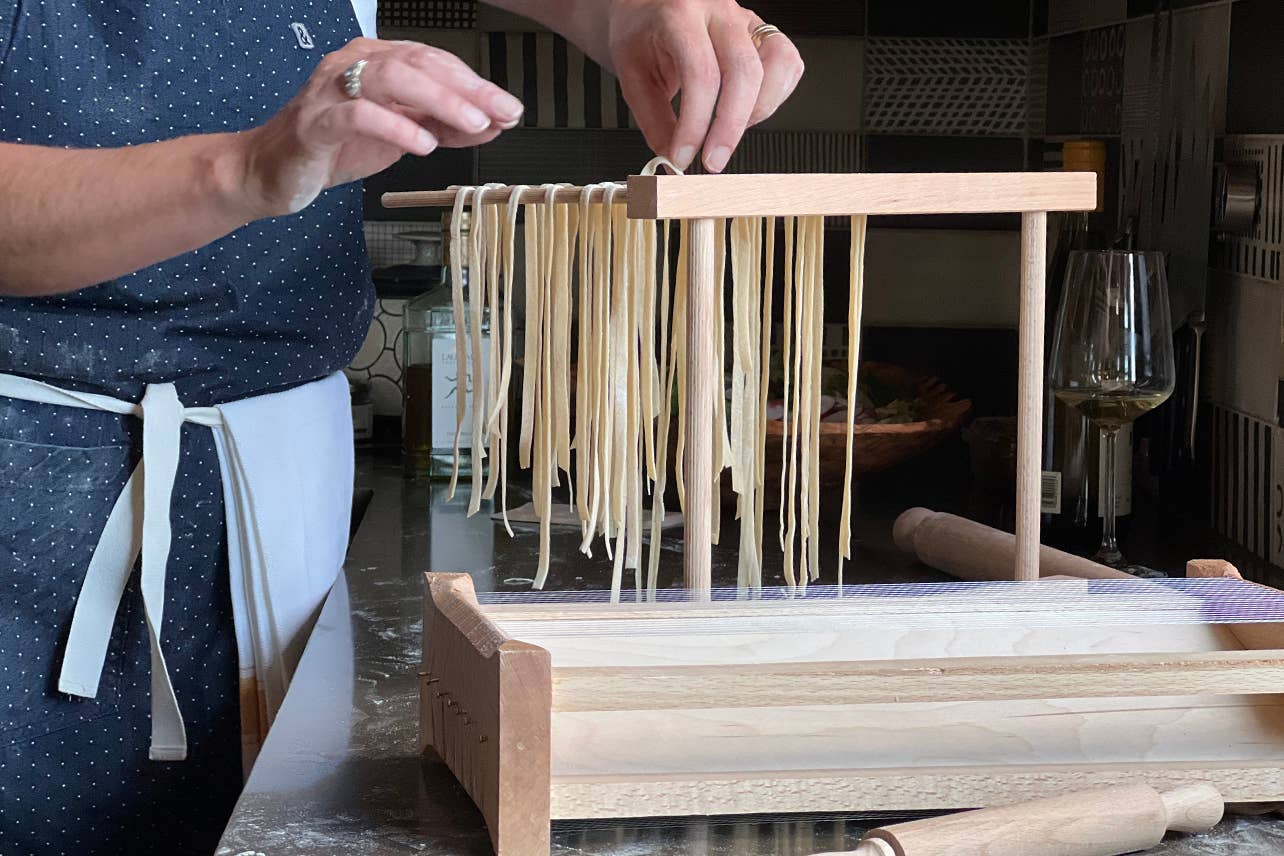 Verve Culture - Wholesale Drying Rack - Italian Beechwood Collapsible Pasta Drying Rack5