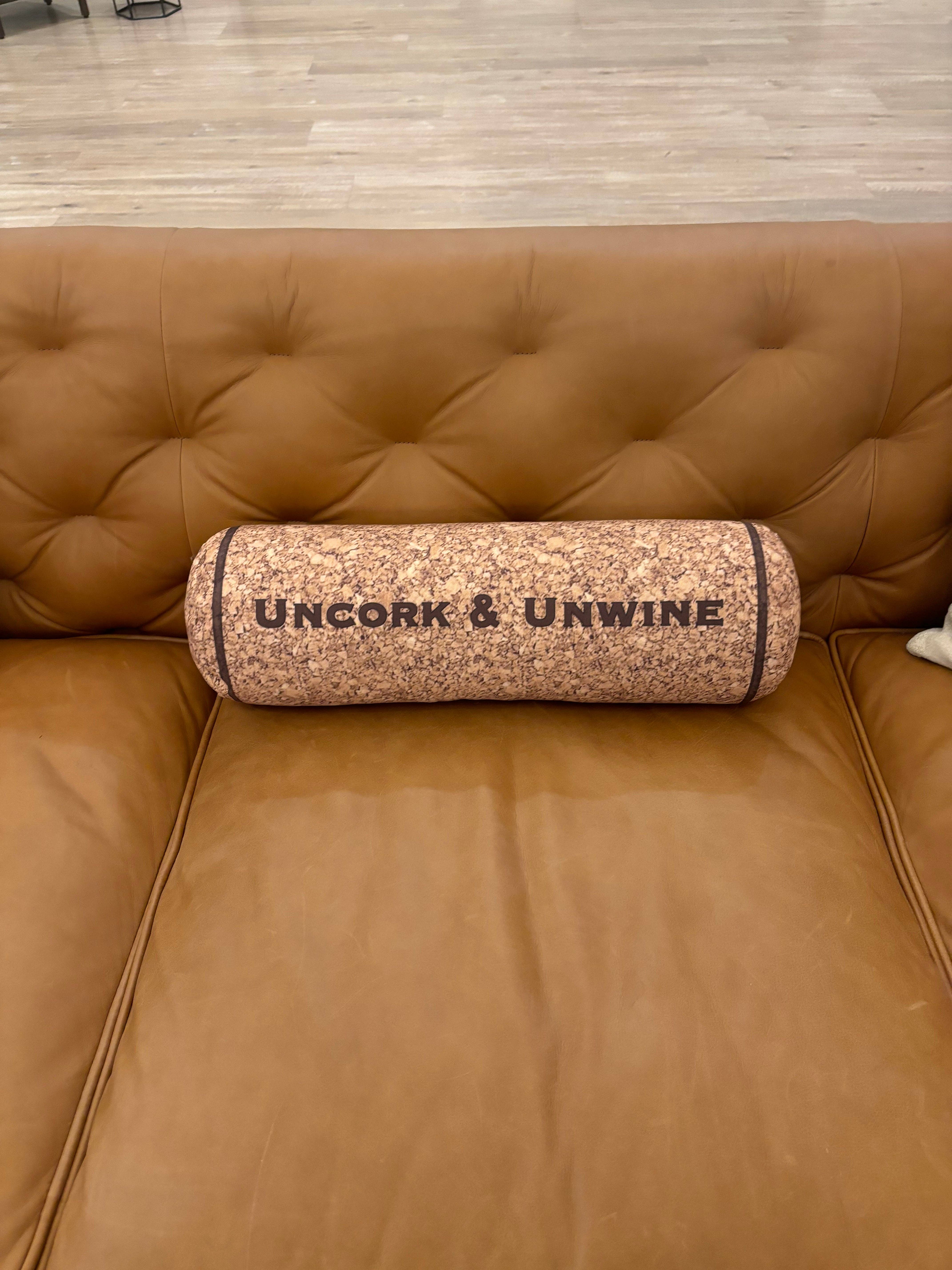 HushTubby - Wholesale Throw/Decorative Pillow - Uncork & Unwine wine cork shape pillow2