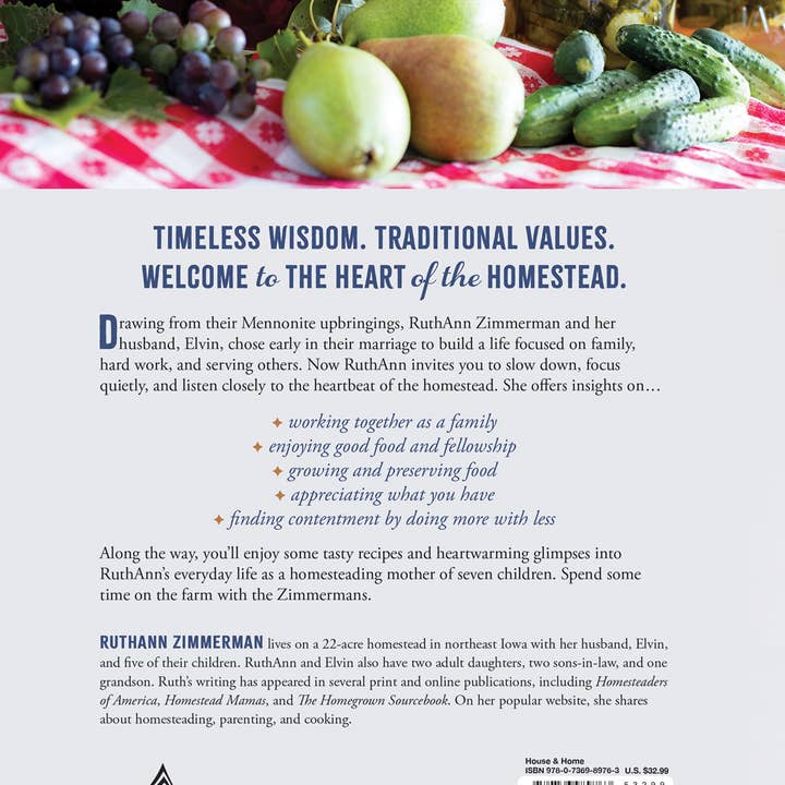 Harvest House Publishers Gift & Specialty Books - Wholesale Biography & Memoir - The Heart of the Homestead1