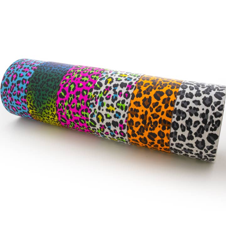 Luna Office Supply - Everyday Essential - Wholesale Tape - 1.88" X 5 Yards Leopard Series Duct Tape1