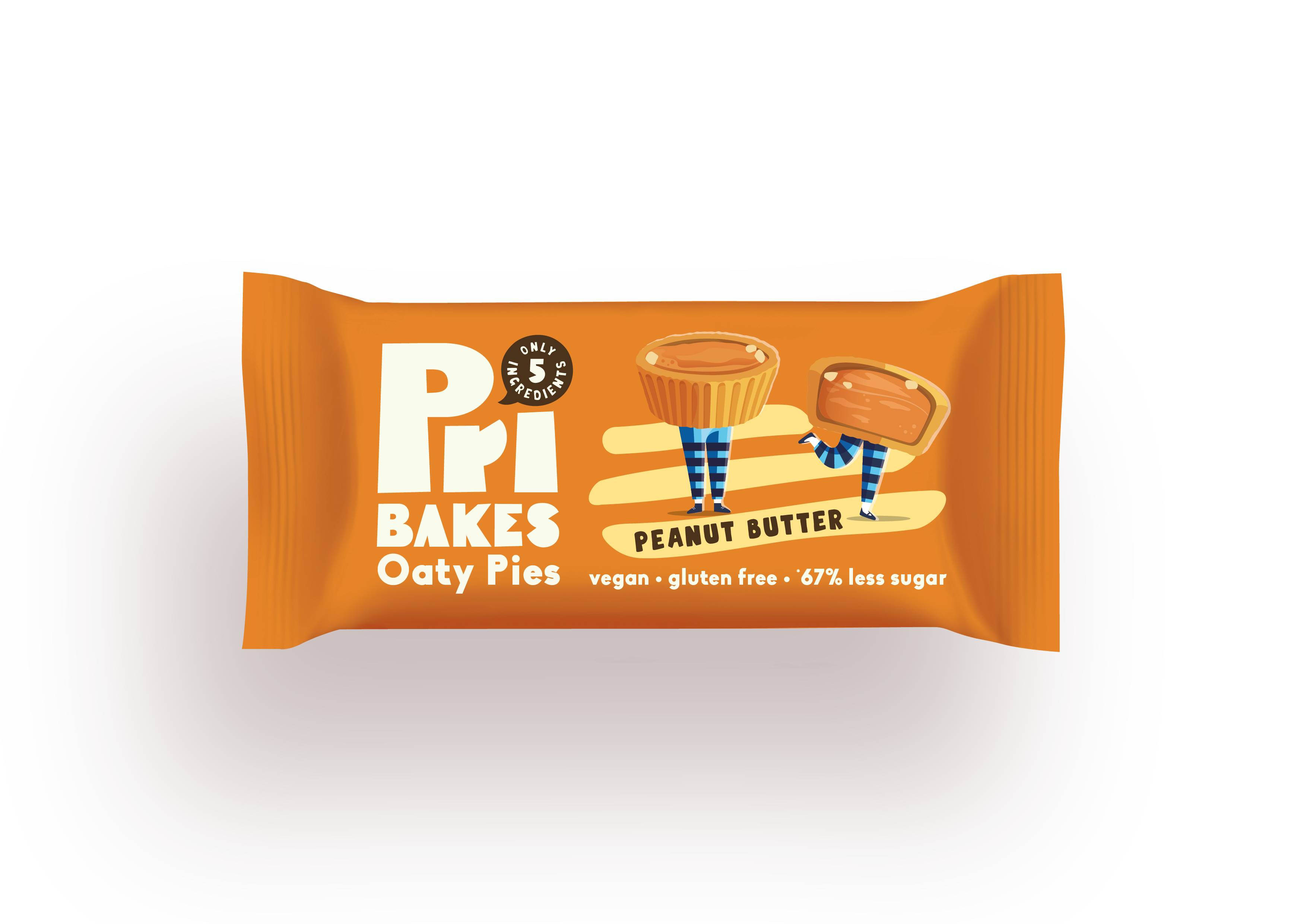 Pri Bakes – wholesale Snack bar – Healthy Vegan Snacks, Peanut Butter Oaty Pies1