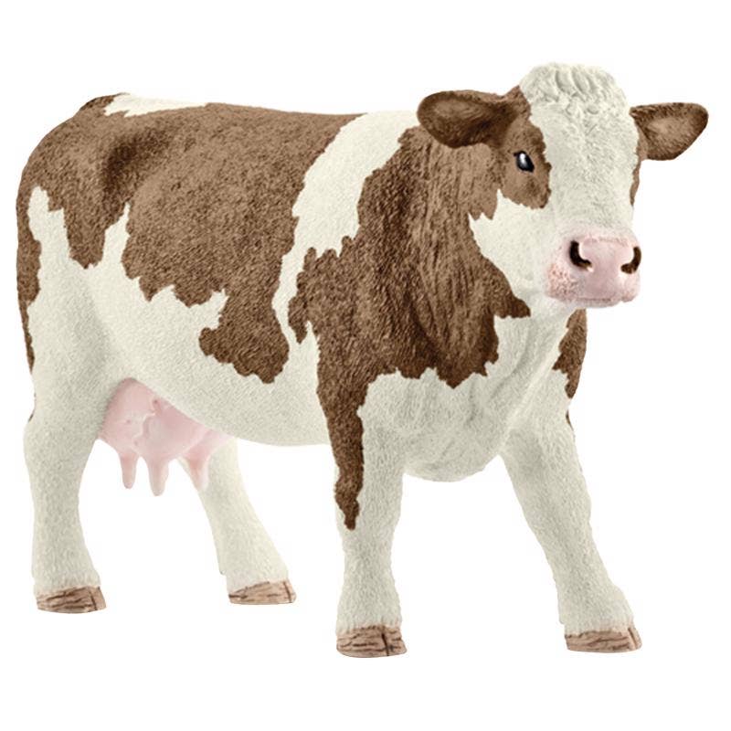 Everyday Supply Co - Wholesale Toy Set - Kids - Schleich Farm World Simmental Cow Toy Set of 50