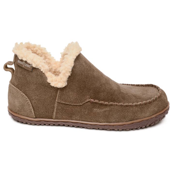 Minnetonka - Wholesale Booties - Women's - Women's Taren Suede Berber Lined Ankle Booties Boots