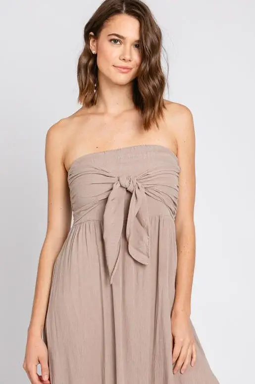 Final Touch - Wholesale Jurk - Dames - Gewassen gesmokte tubejurk6