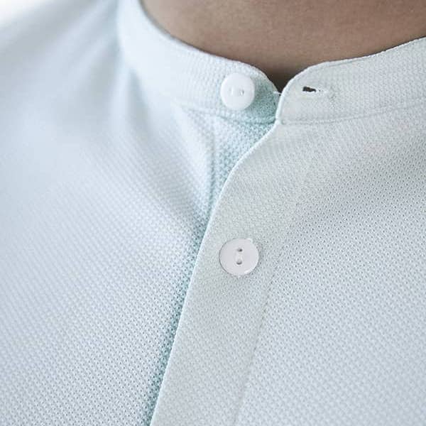 T-shirt Chemise col Mao anti-UV UPF 50+ MADE IN FRANCE pour la vente par SOWAY CHAPEAUX ET VETEMENTS ANTI-UV