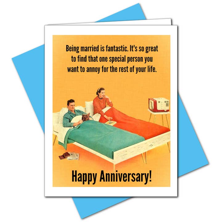 Ümlaut Brooklyn - Wholesale Anniversary Card - Rest Of Your Life - Love Card1