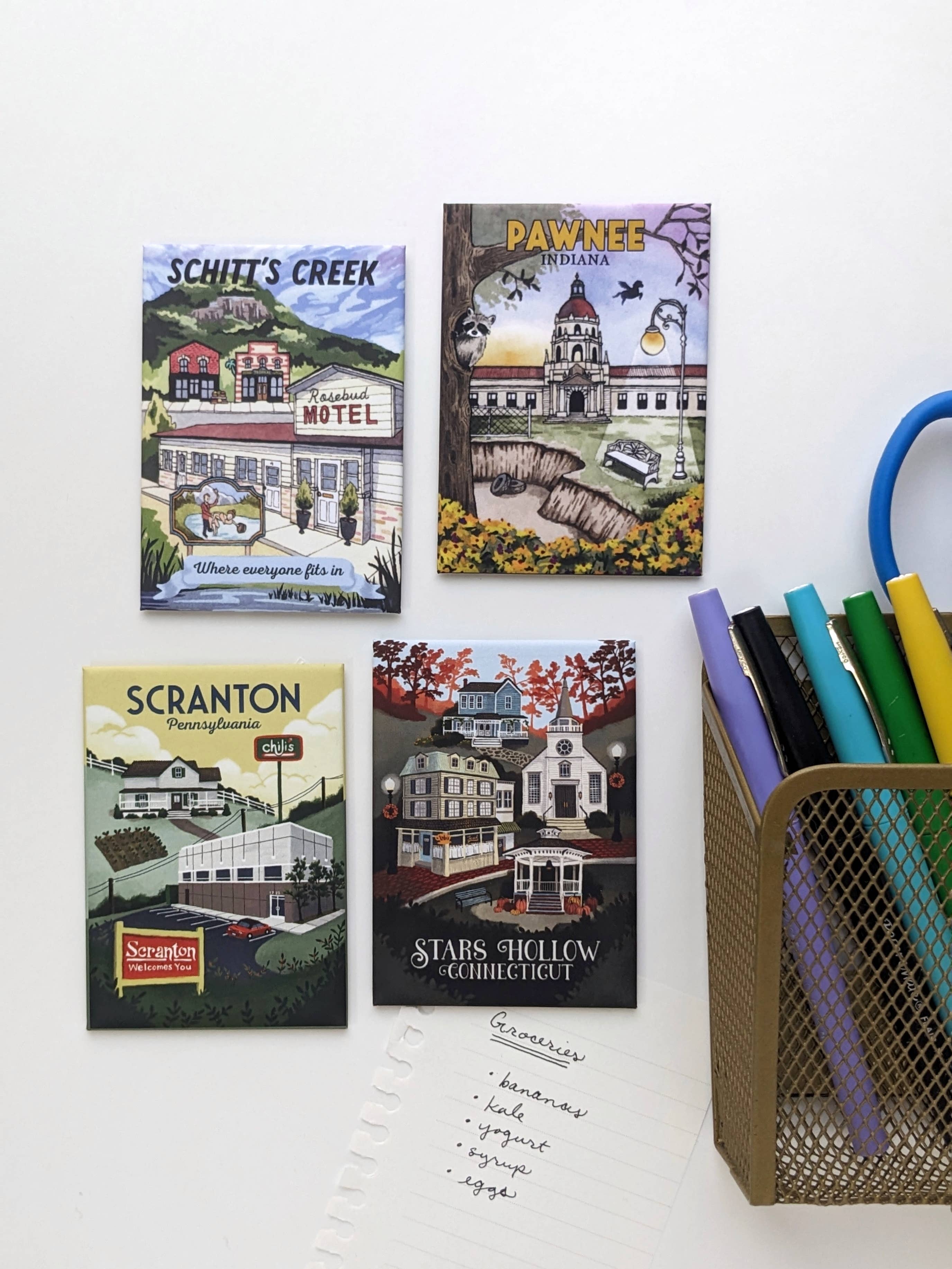 Papermill Creative - Wholesale Magnet - Scranton, PA (The Office) Souvenir Magnet4