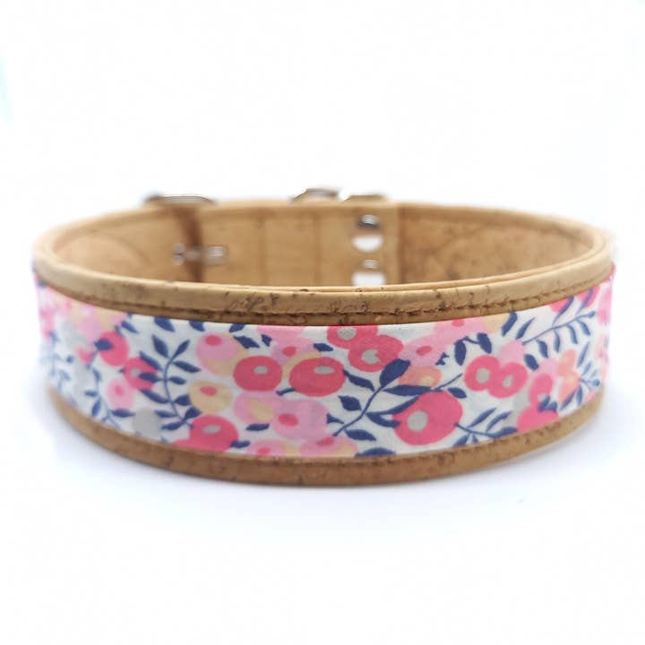 COLAR ROSEE CORTIÇA NATURAL por atacado de L'ATELIER D'OZ