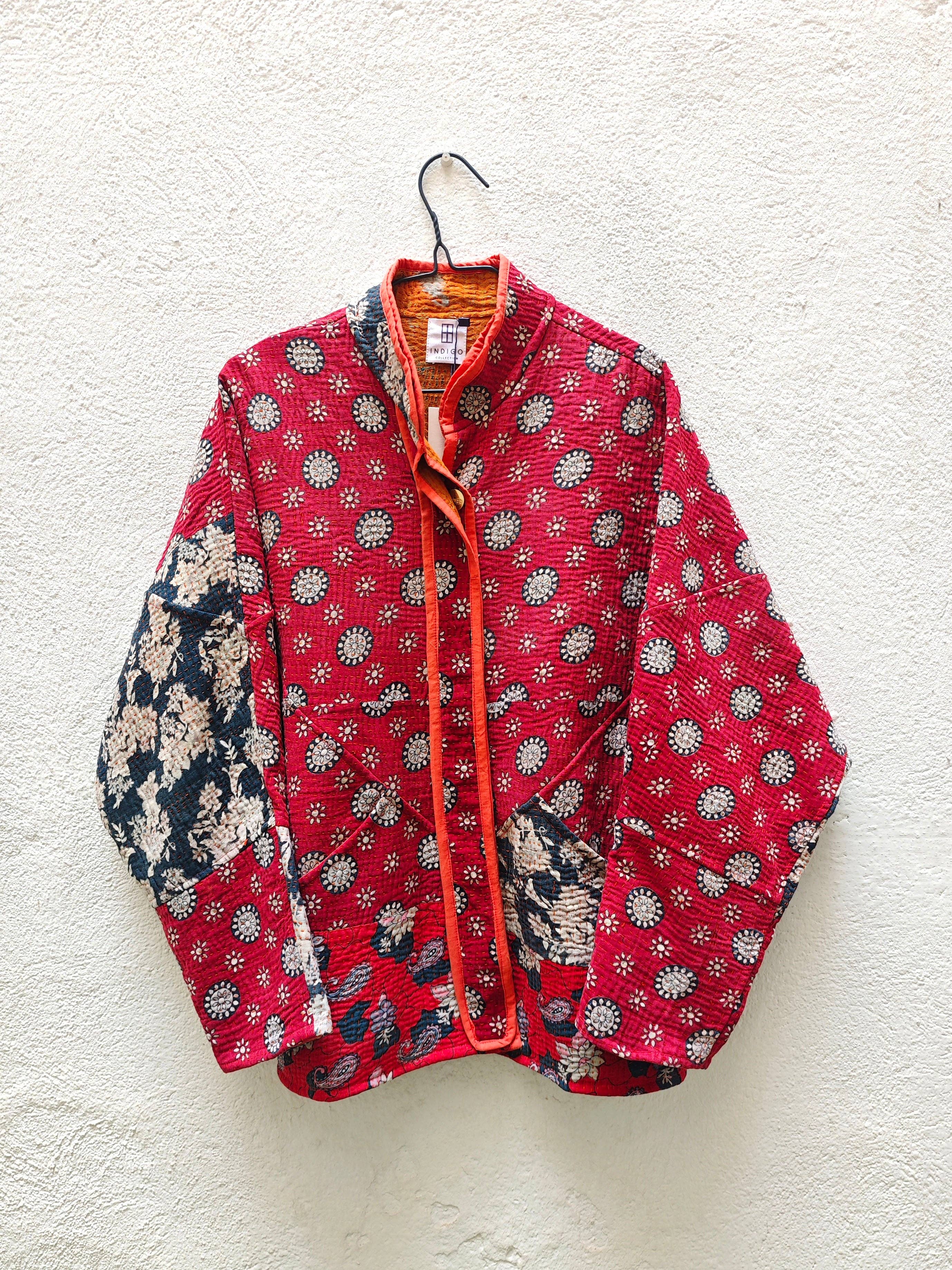 Indigo Collection - Wholesale Jacket - Women's - VINTAGE KANTHA JACKETS24