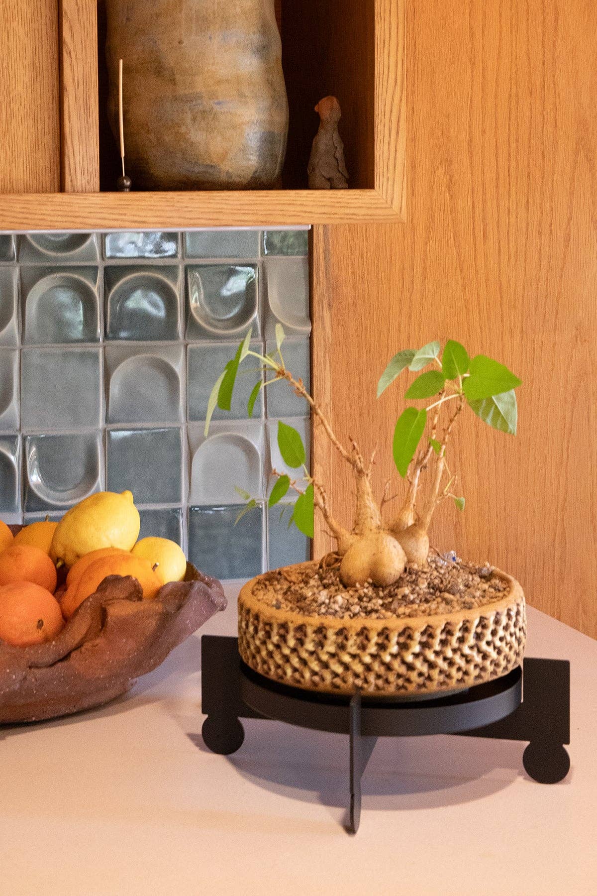 Upton - Wholesale Plant Pot Stand - BAL - Black | Plant Stand1