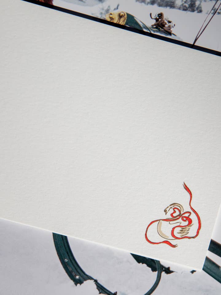 Swan Stationery Set for wholesale by Ross Paper Co