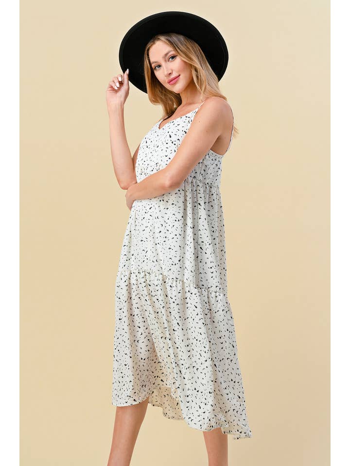 Lily Gray – Engroshandel Kjole - Dame – XAD0307A - ELFENBEN - PLUS STØRRELSE2