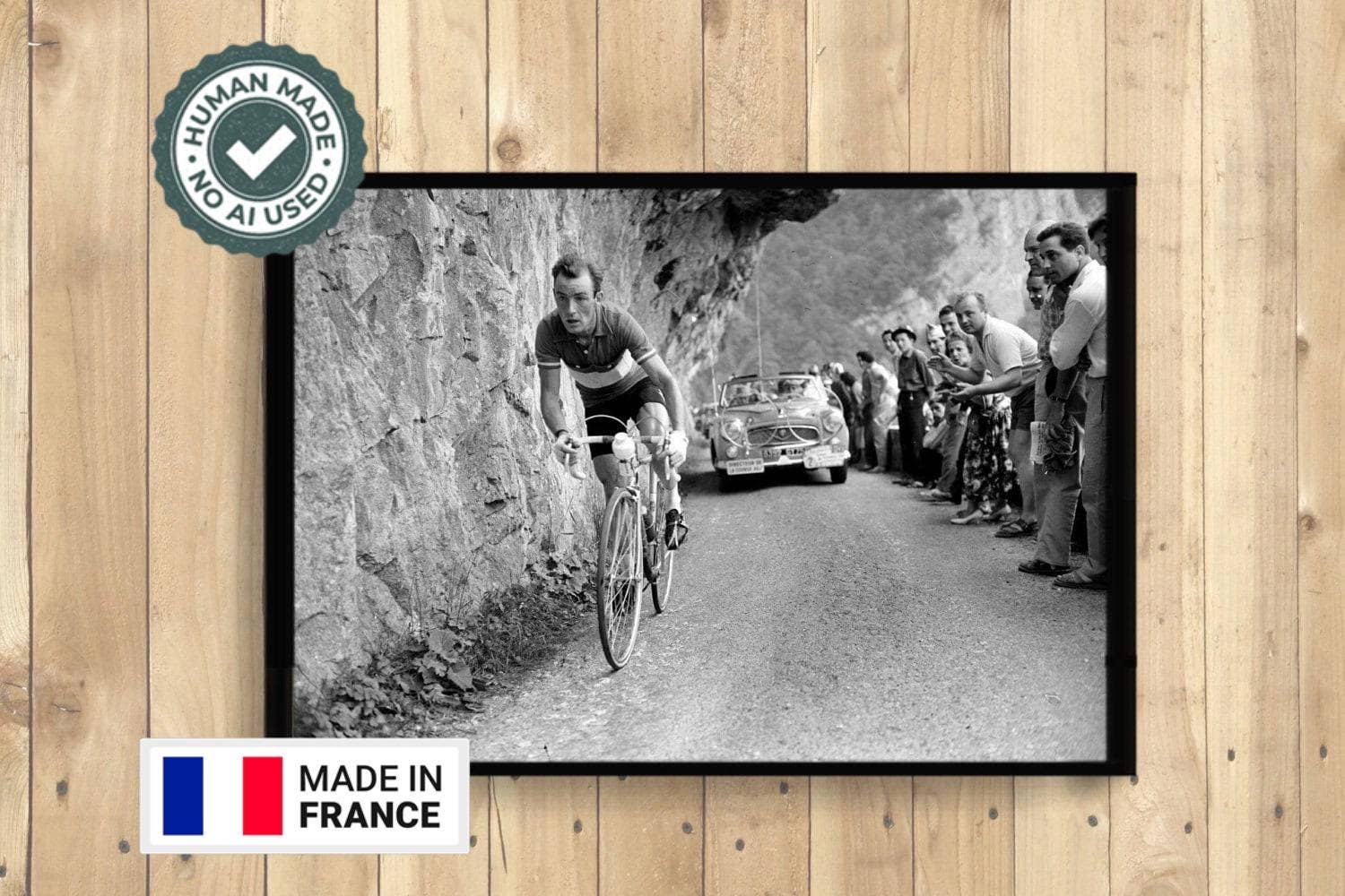 Vintage Wall Graphics – Engroshandel Plakat – Vintage cykeltryk - Tour de France cykelkunst0