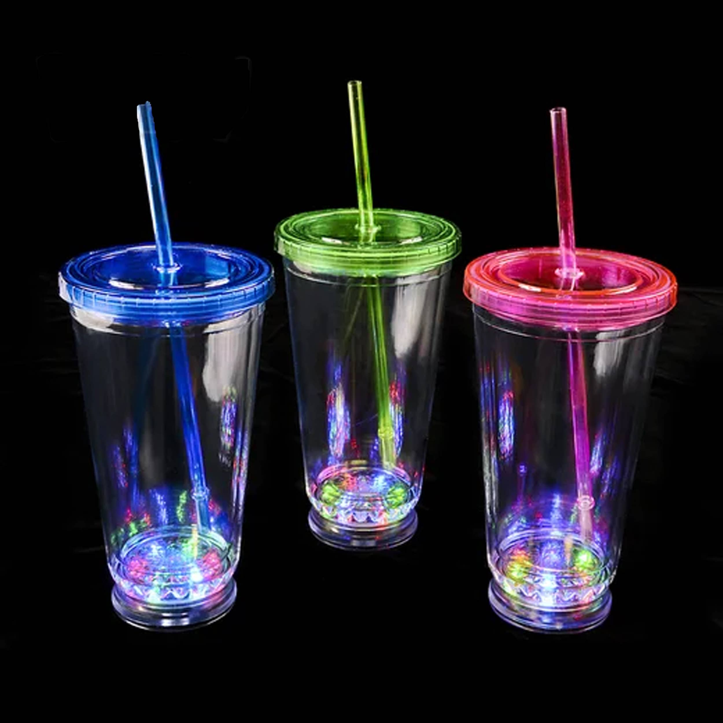 Haaro - Wholesale Insulated Mug/Tumbler - Light Up LED Tumbler For Kids - Assorted0