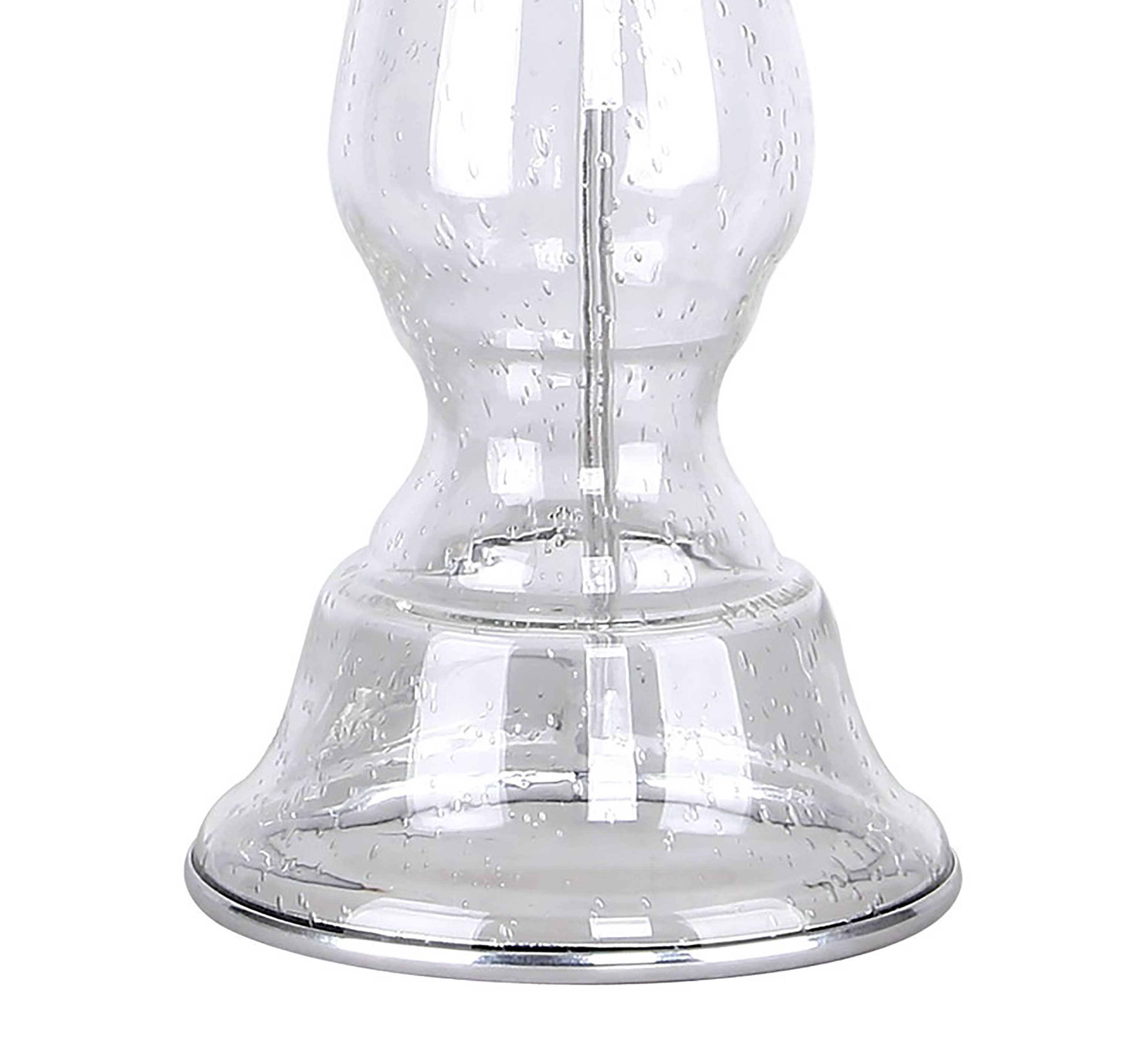 LumiSource and Grandview Gallery - Wholesale Accent/Desk Lamp - Bishop 25" Glass Table Lamp w/ Baluster-Inspired Body (2 PK)8