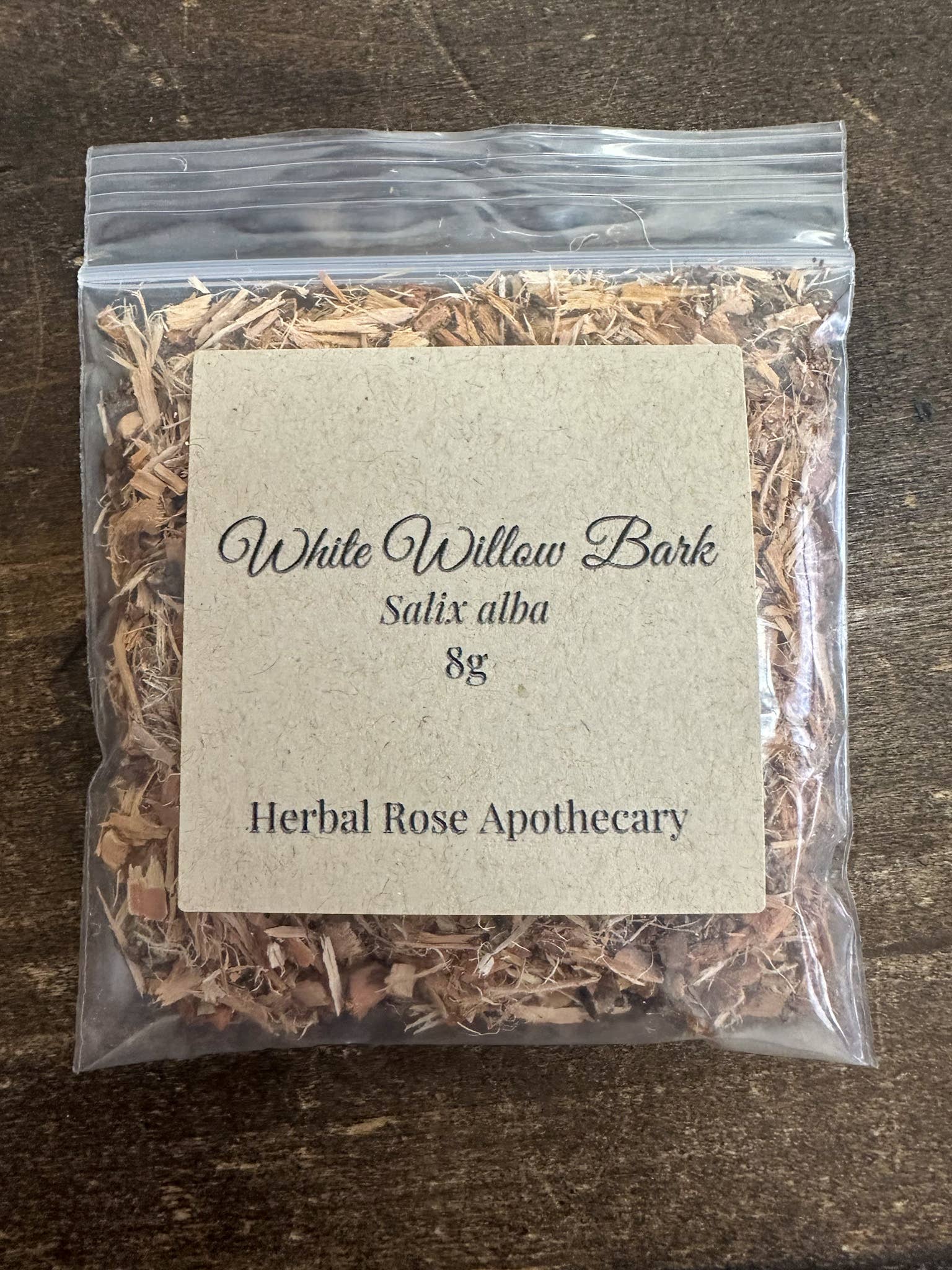 Herbal Rose Apothecary - Wholesale Loose Tea - White Willow Bark0