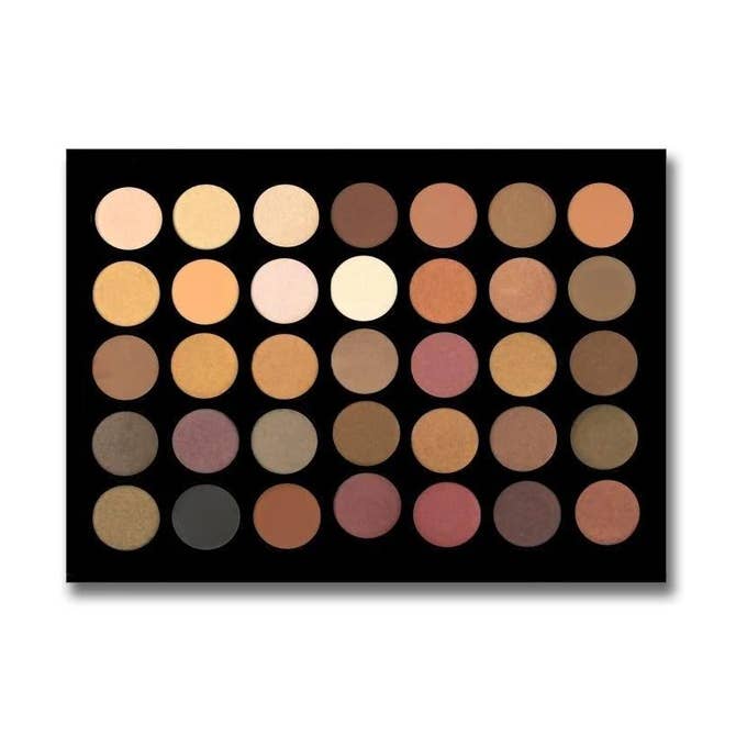 Collezione Ombretti 35 Color Tuscany per la vendita all'ingrosso da parte di Crown Brush