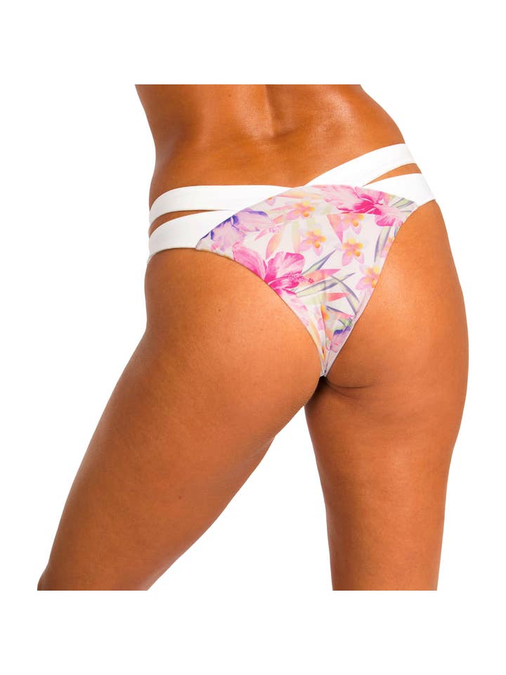 Savonc Swimwear - Wholesale Swim Bottoms - Women's - Bottom - Hibiscus1