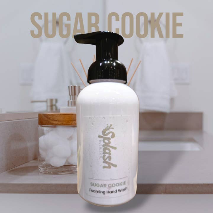 Sugar Cookie Foaming Hand Soap for wholesale by Splash Bath Lab