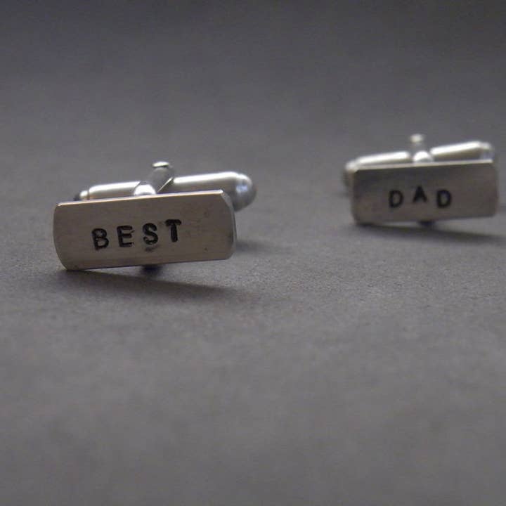 Gemelos personalizados de plata esterlina para novio para venta al por mayor de SteamyLab