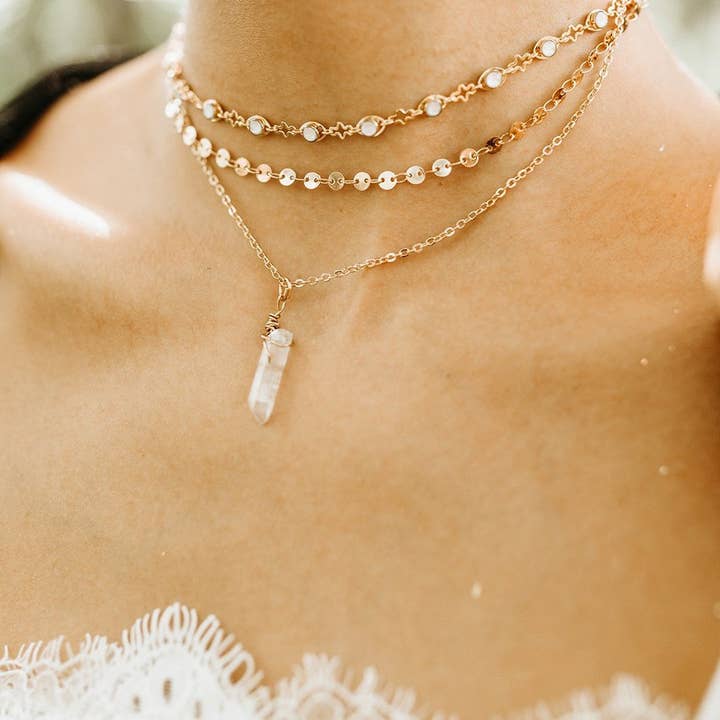 Dark Nights Bright Stars Necklace for wholesale by Bittersweet