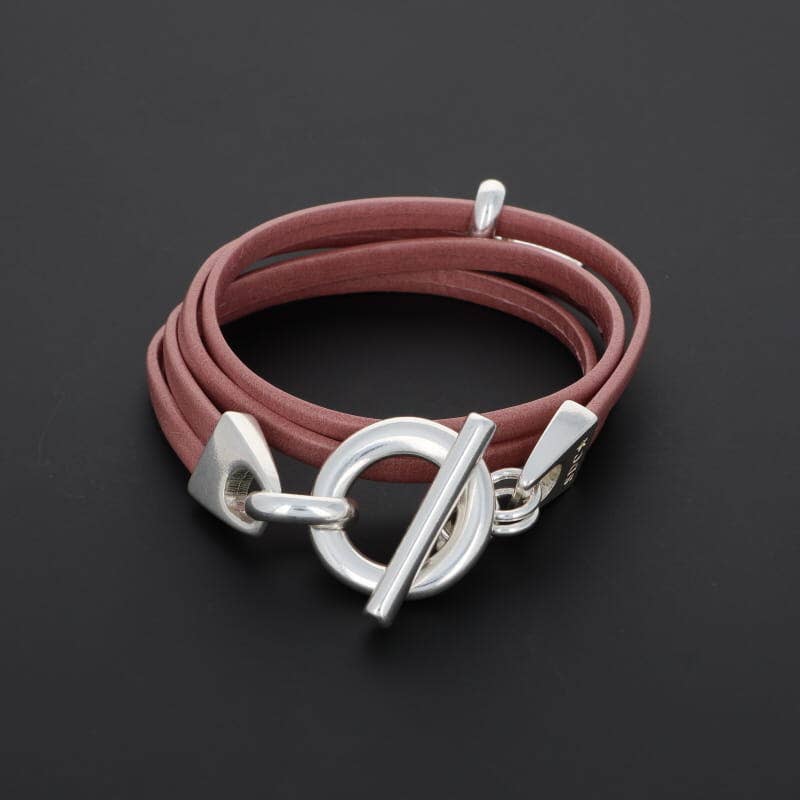 SECRET DE CUIR - Vendita all'ingrosso Bracciale a polsino - Bracciale No. 87 a doppio giro10