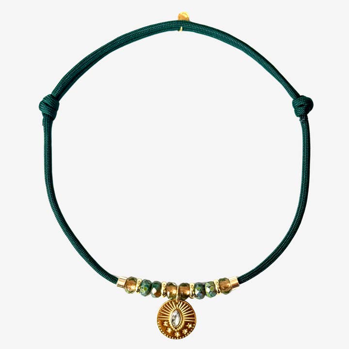 Solar Eye Necklace for wholesale by Corde Jewelry