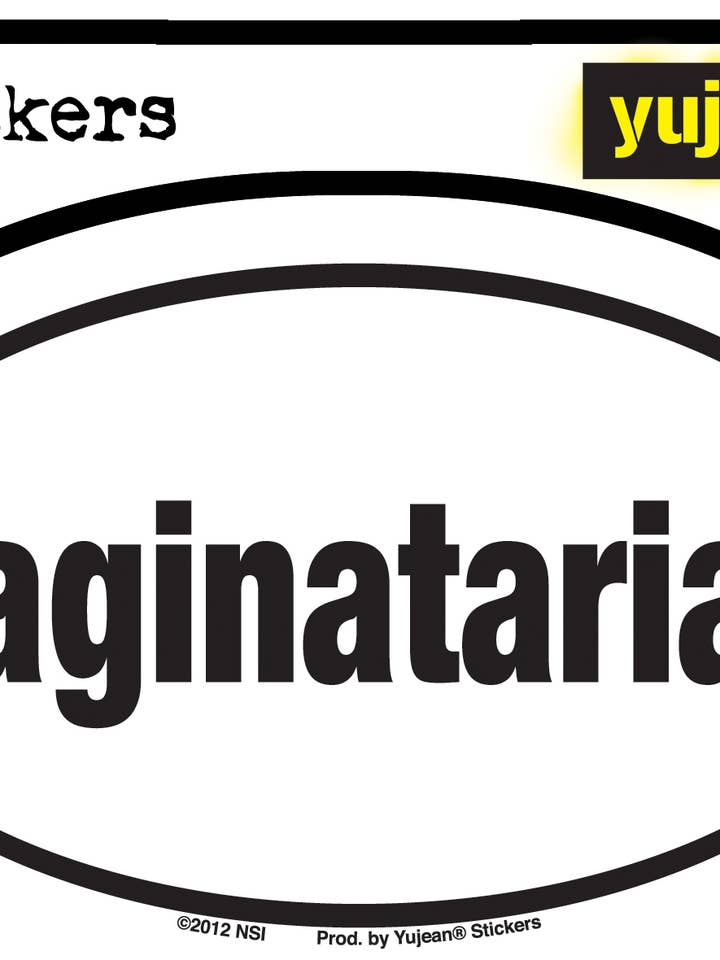 Vaginatarian Autoaufkleber für Tür/Tür, FD247 für den Großhandel von Yujean