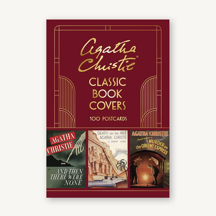 Chronicle Books - Wholesale Postcard Set - Agatha Christie Classic Book Covers: 100 Postcards0