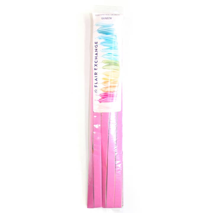 The Flair Exchange - Wholesale Bunting/Garland - Rainbow Tassel Garland Kit
