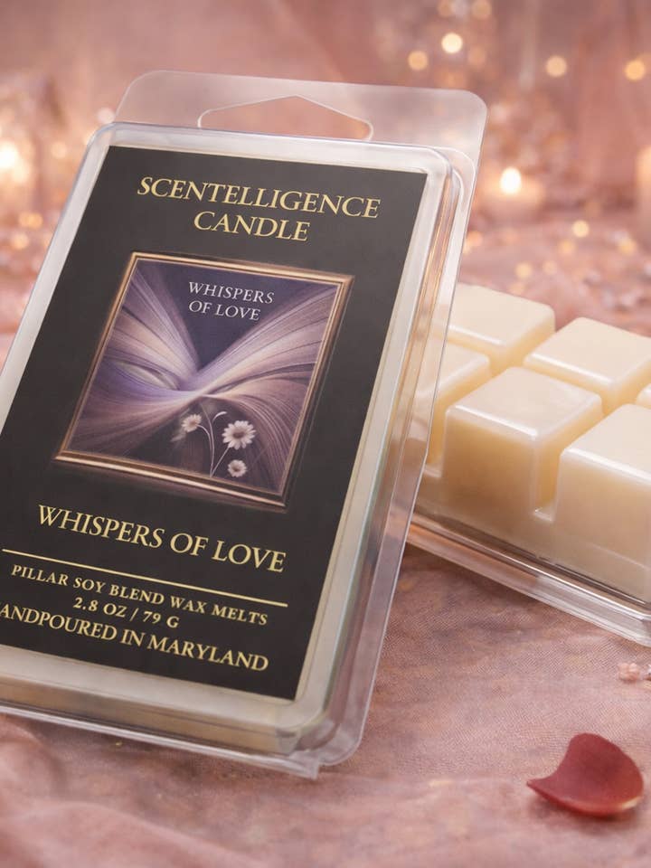 Whispers of Love Wax Melt – Lavender, Chamomile & Honey for wholesale by Scentelligence Candle