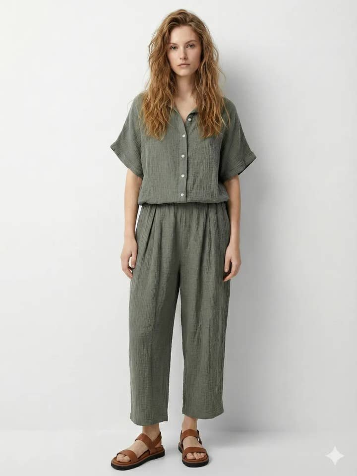 Combination Boutonnage @7289_CBBoutGaze pour la vente par Mimi & Gogo