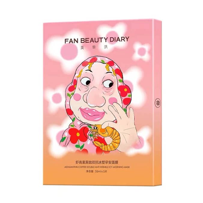 Fan Beauty Astaxanthin Dual Defense Morning Mask 5pcs for wholesale by BEAUTY CORNER