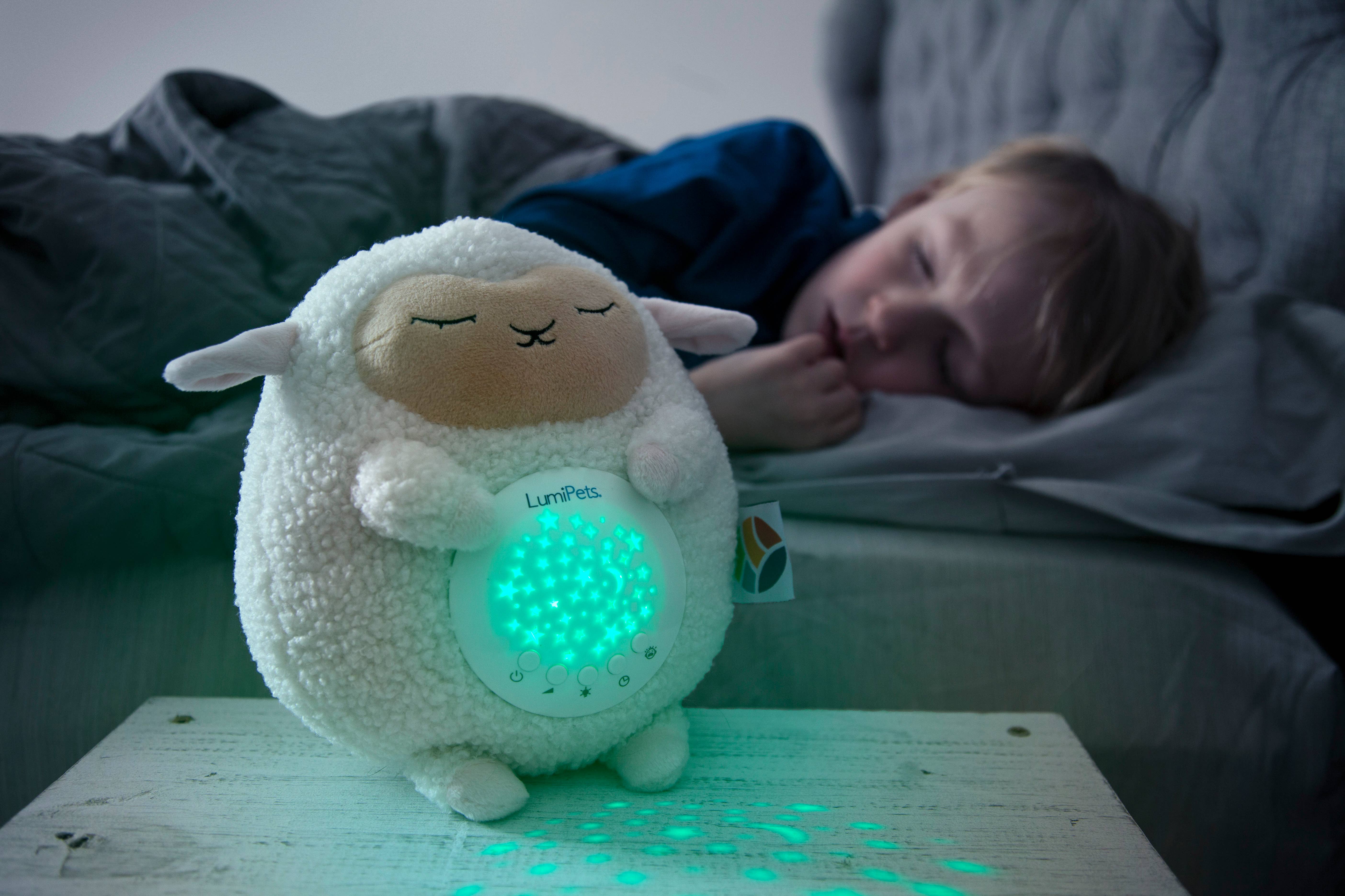 Lumieworld - Wholesale Night Light - Kids & Baby - Lumipets® Lamb Plush Sound Soother2