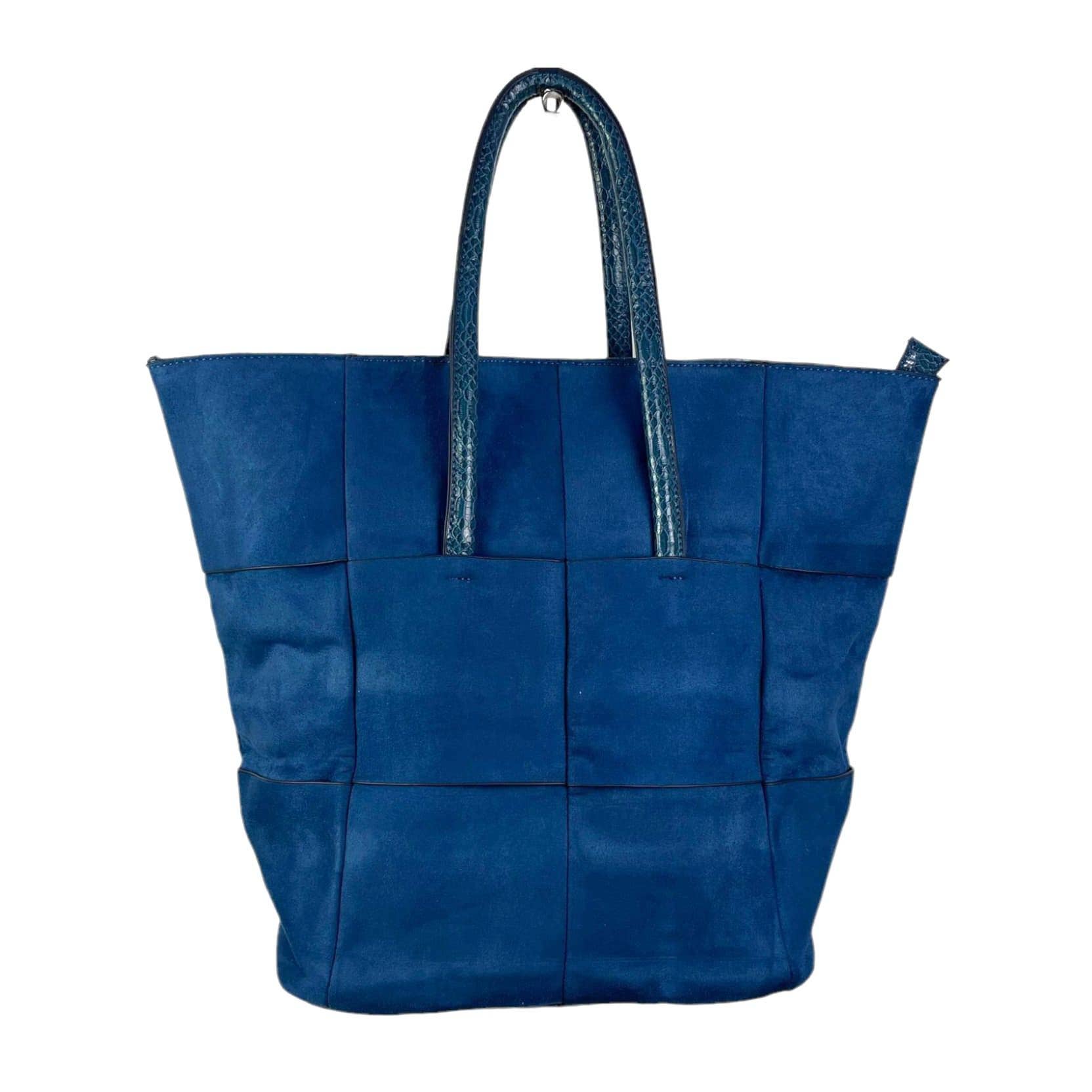 Chenson & Gorett - Wholesale Tote Bag - Women's - Large Velvet Bag with Large Capacity and Square Design8