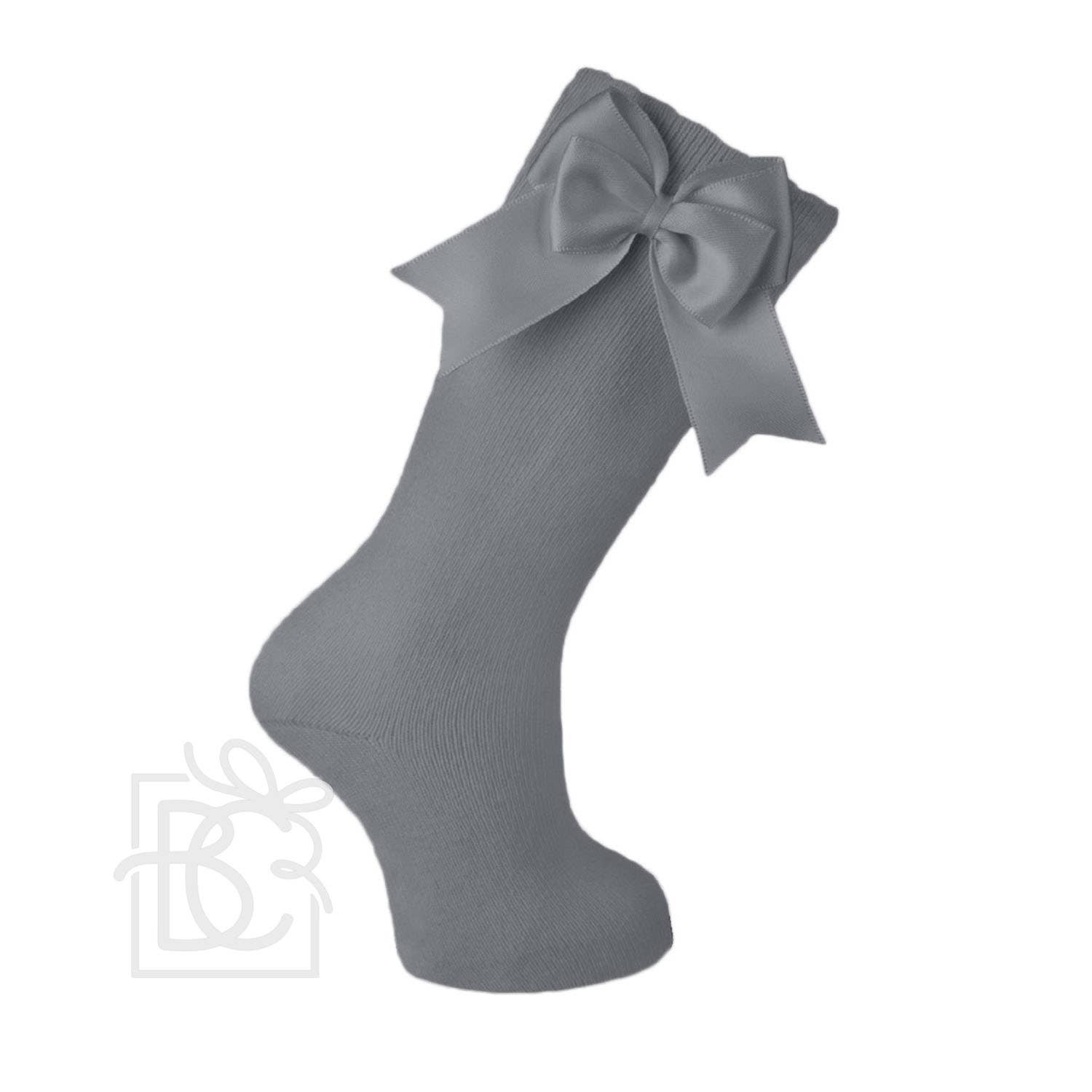 Carlomagno - Wholesale Socks - Kids - Cotton Knee Socks With Double Bow12