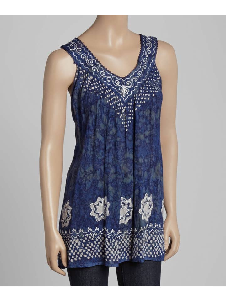 Advance Apparels - Wholesale Tunic – Women’s - Closeout Tie Dye Blouse7