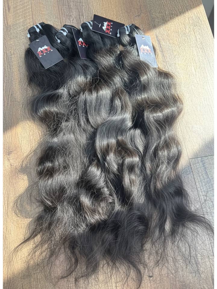 4 Bundles Raw Wavy 28”28”28”28” Single Donor Hair Deal for wholesale by XXXHAIR LLC