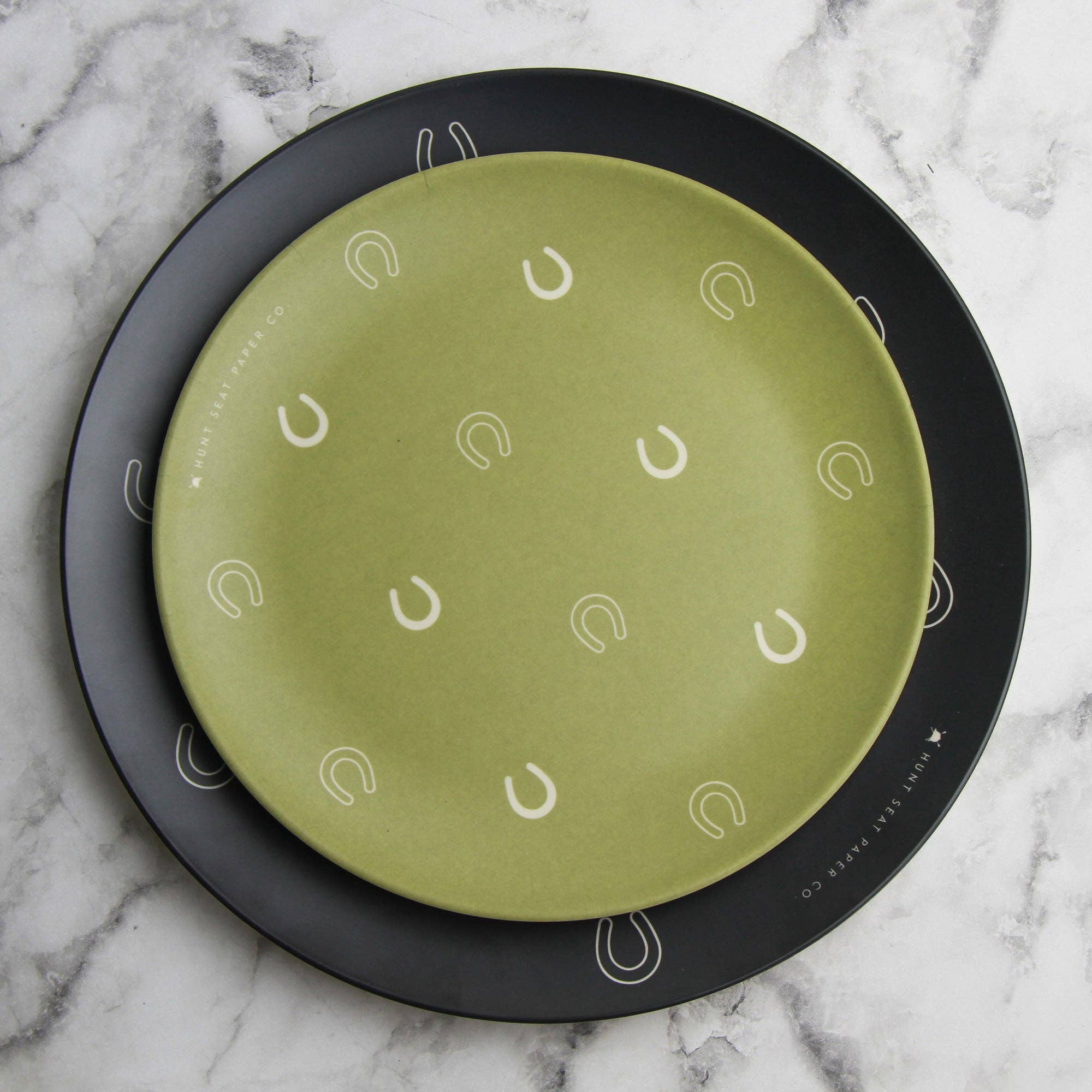 Hunt Seat Paper Co. - Wholesale Dinner Plate - Lucky Olive Side Plate - Set of Four2