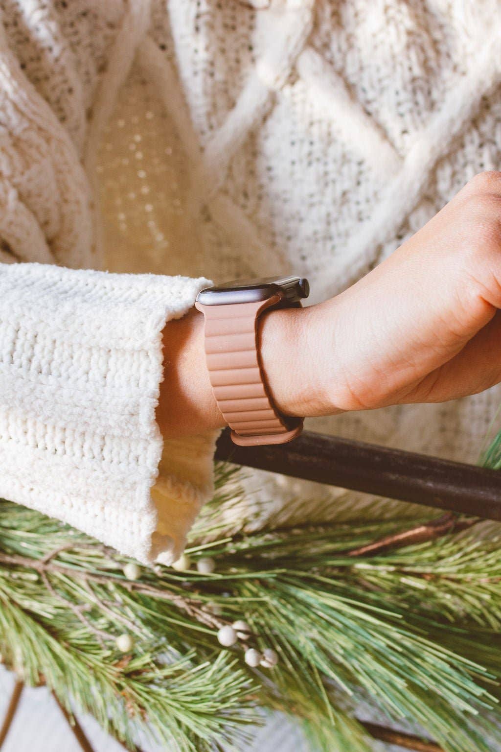 Shop Andi - Wholesale Watch Band/Strap - Women's - Fawn Brown Magnetic Loop Watch Band2