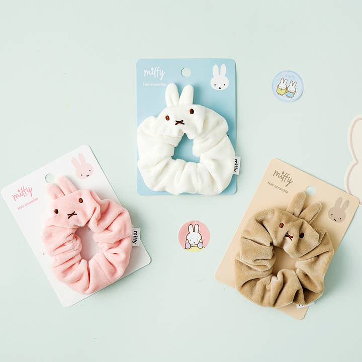 K_Wonderland - Wholesale Scrunchie - Women's - Miffy Hair Point Scrunchies Hair Tie String, Ultra Soft