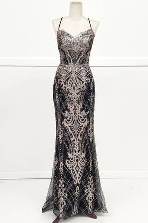 Chicas – wholesale Gown – Women's – Floor Length/mermaid Ornate Dress CHF30532