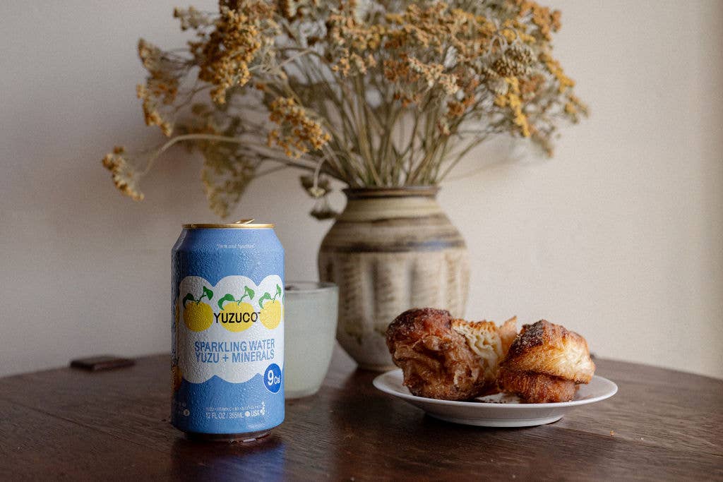 YUZUCO - Wholesale Sparkling Water - Sparkling Yuzu + Minerals  (12oz, 12pk)4