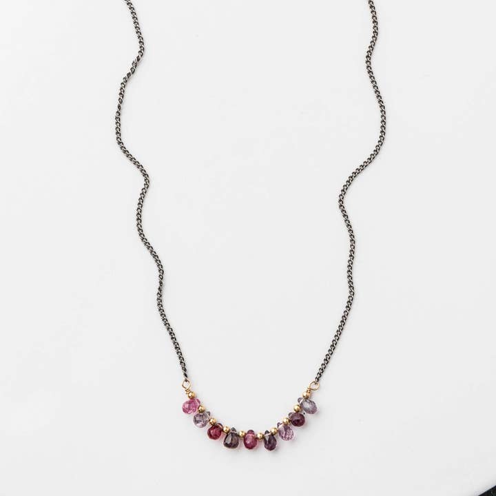 Spinel halsketting met kraag voor wholesale door Original Hardware